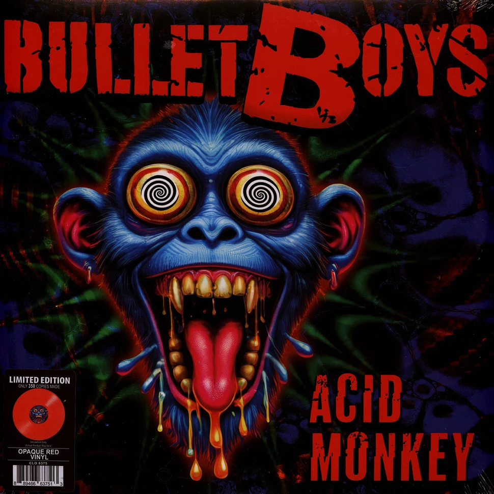 Bullet Boys - Acid Monkey (Limited Edition, Colored Vinyl, Red)