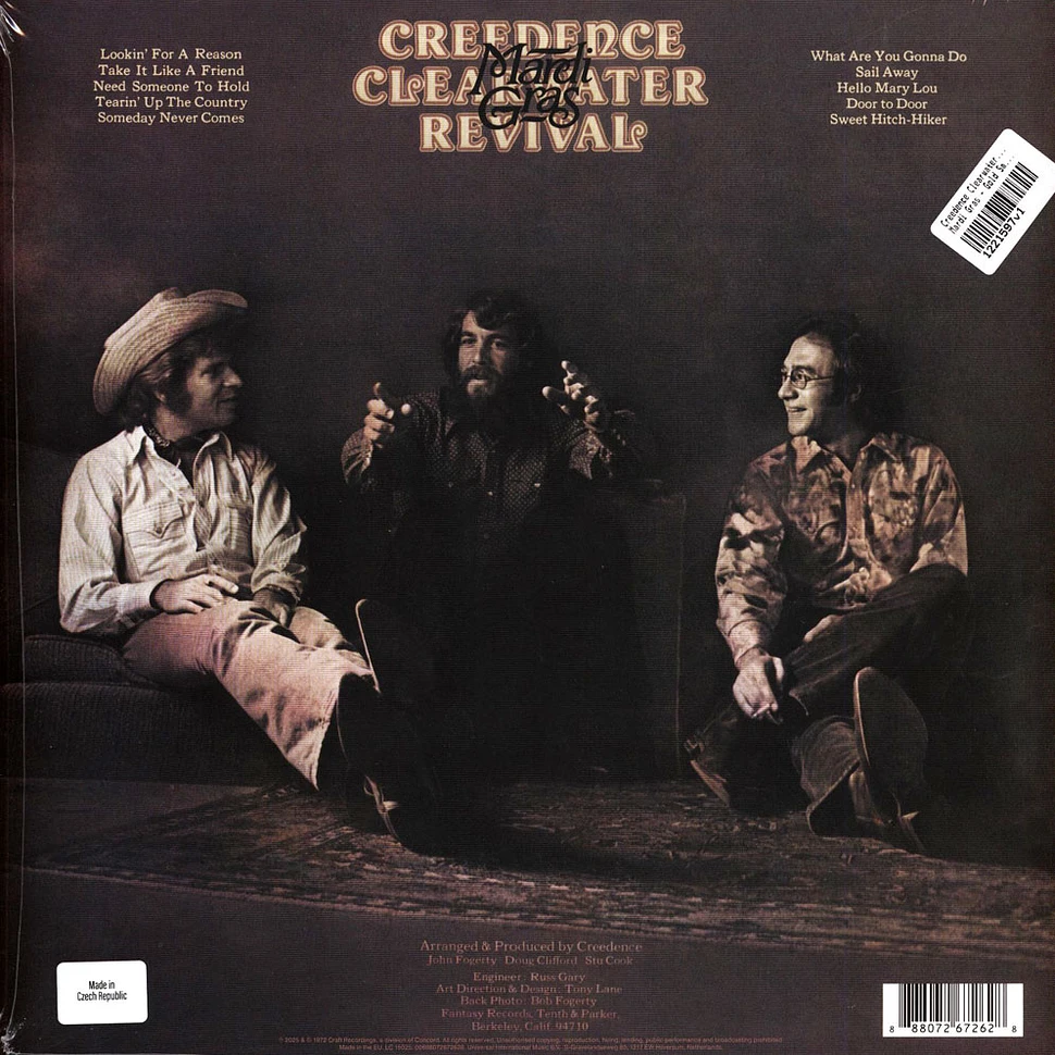 Creedence Clearwater Revival - Mardi Gras - Gold Smoke Vinyl Edition