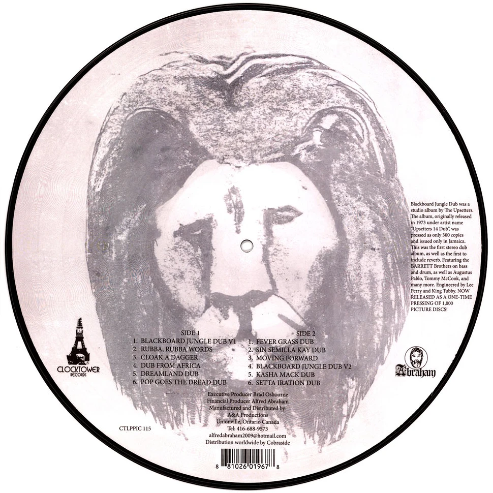 Lee Scratch Perry & The Upsetters - Blackboard Jungle Dub Picture