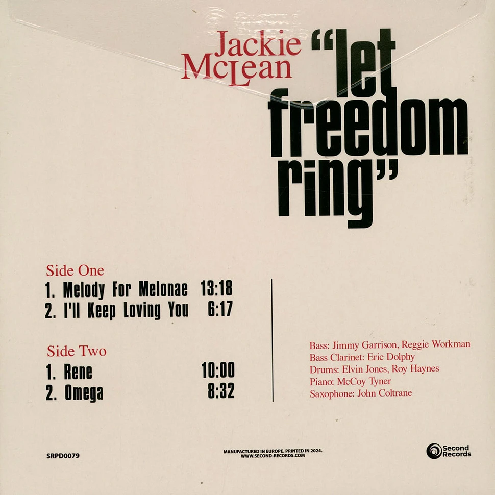 Jackie McLean - Let Freedom Ring