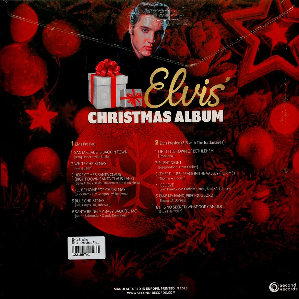 Elvis Presley - Elvis' Christmas Album Red Vinyl Edition