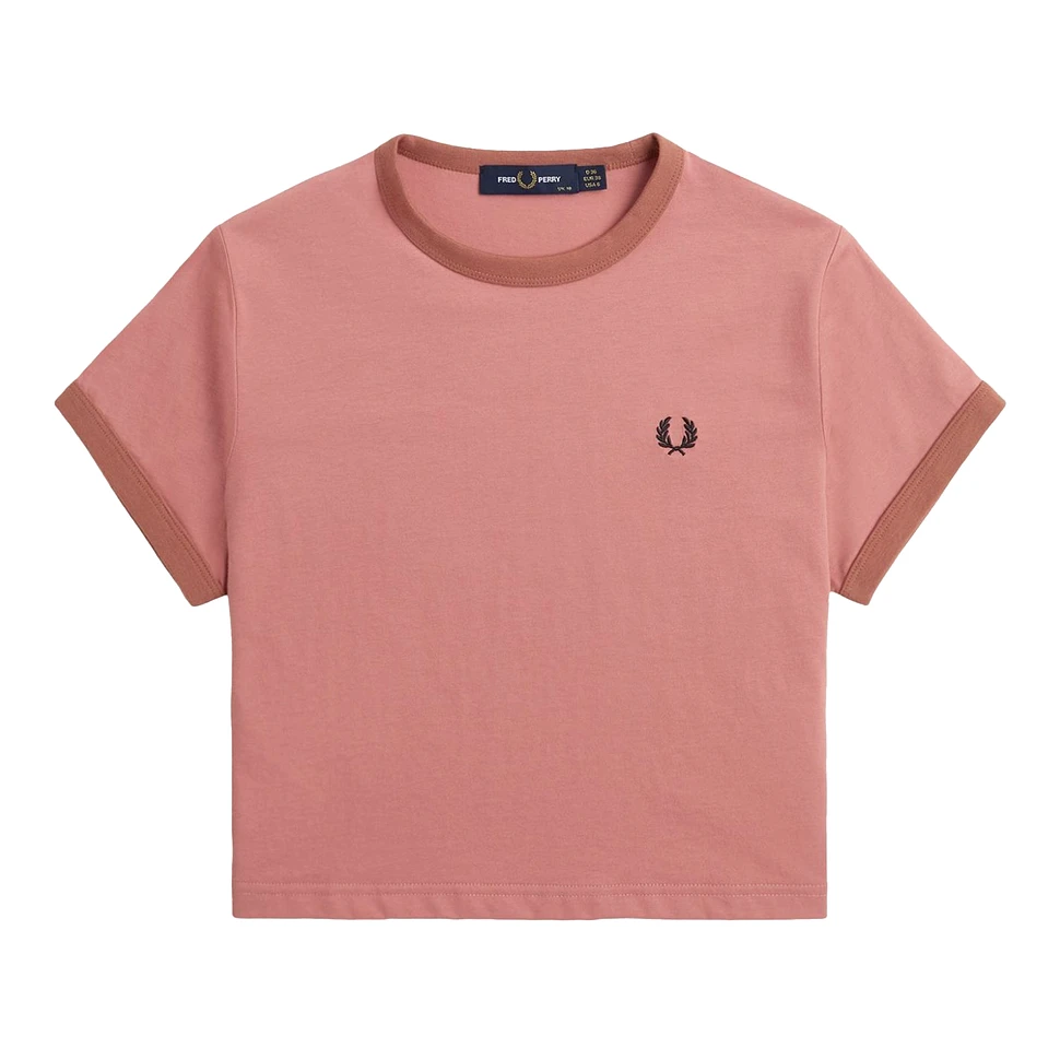 Fred Perry - Cropped Ringer T-Shirt