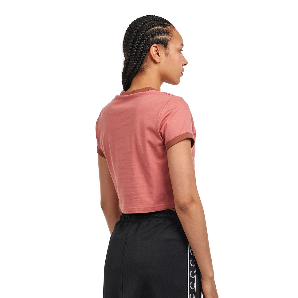 Fred Perry - Cropped Ringer T-Shirt