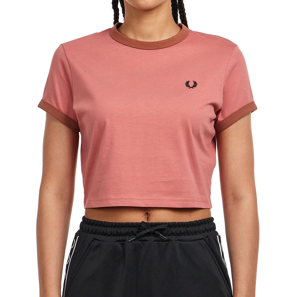 Fred Perry - Cropped Ringer T-Shirt