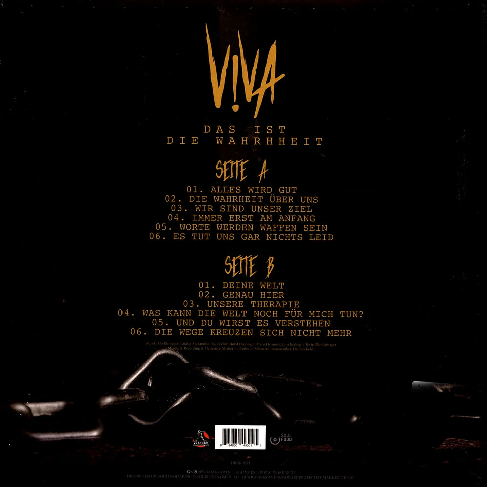 Viva - Das Ist Die Wahrheit Limited Gold Vinyl Edition