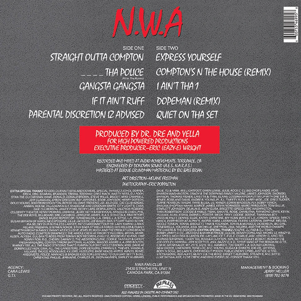 N.W.A. - Straight Outta Compton