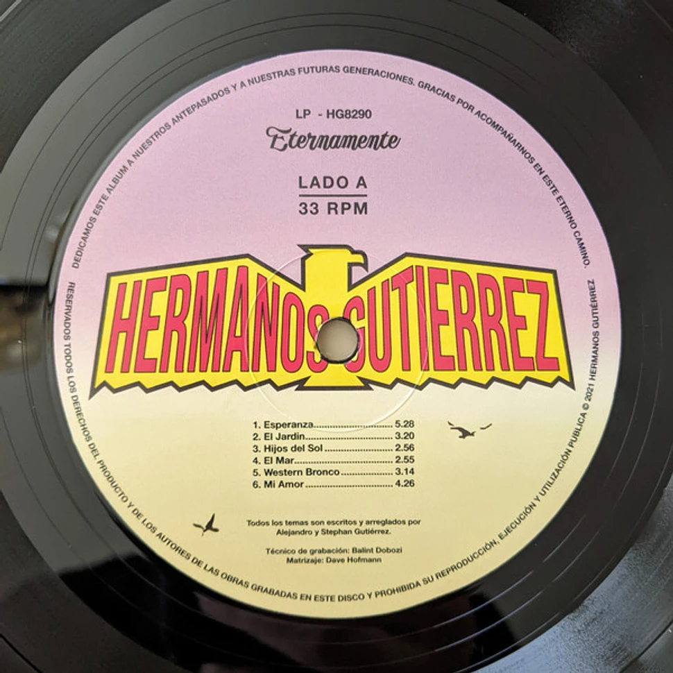 Hermanos Gutiérrez - Eternamente