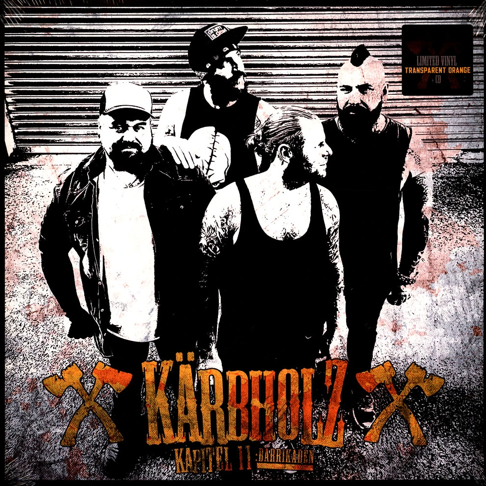 Kärbholz - Kapitel 11: Barrikaden Orange Transparent Vinyl Edition