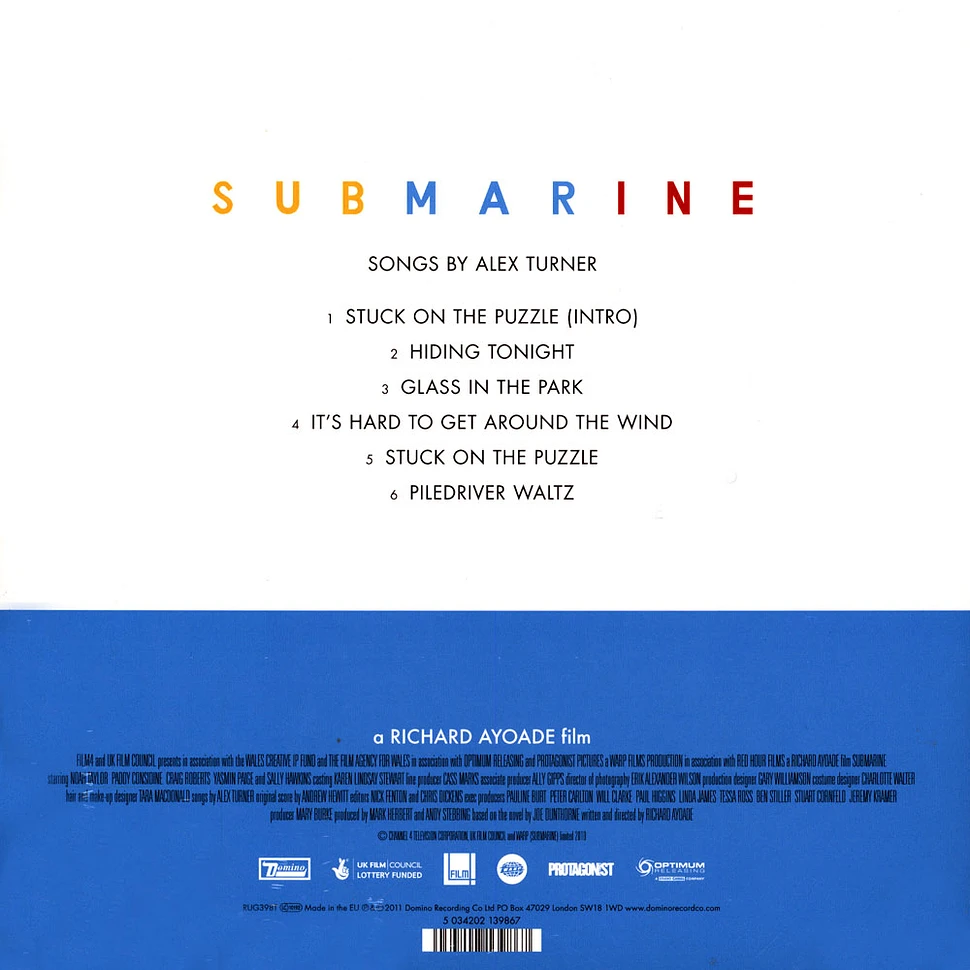 Alex Turner - Submarine: Original Songs From The Film