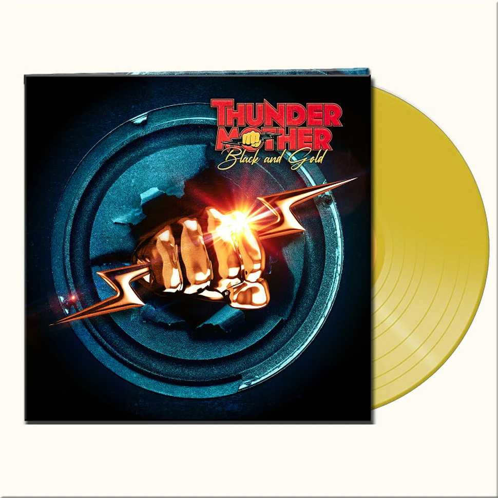 Thundermother - Black And Gold Limited Clear Yellow Vinyl Edition