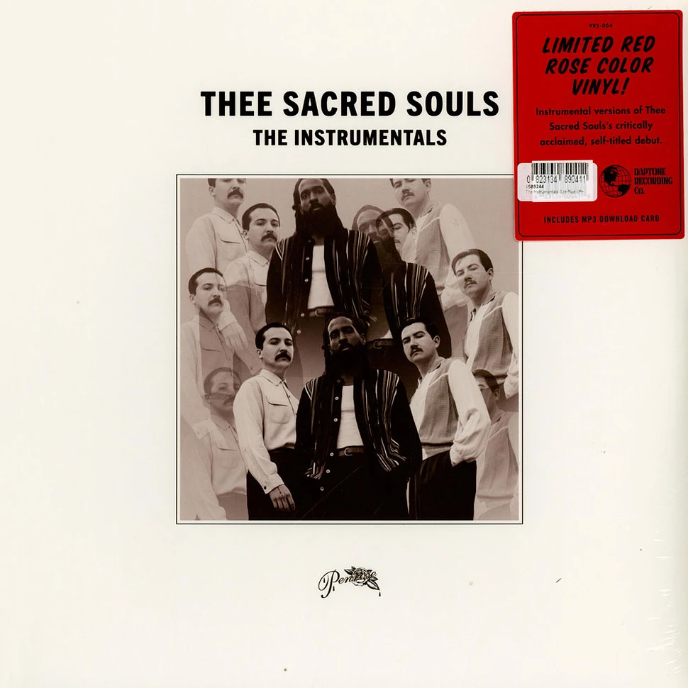 Thee Sacred Souls - The Instrumentals Limited Red