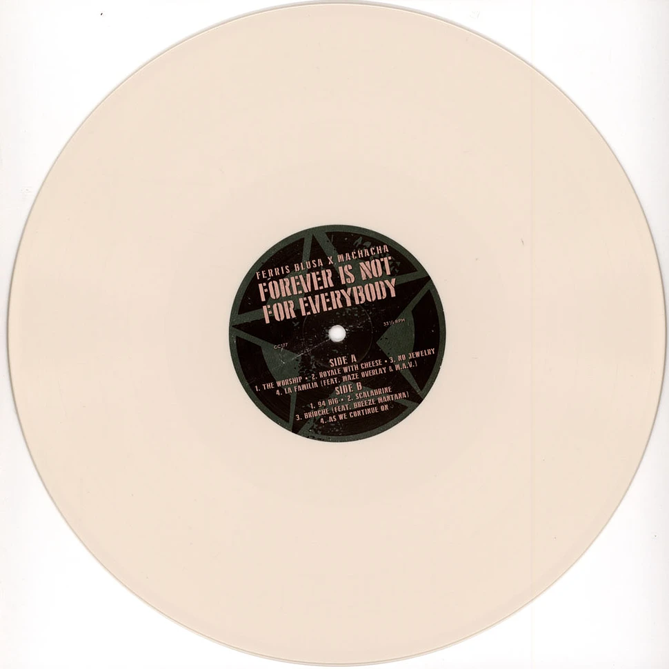 Ferris Blusa - Forever Is Not For Everybody White Vinyl Edition