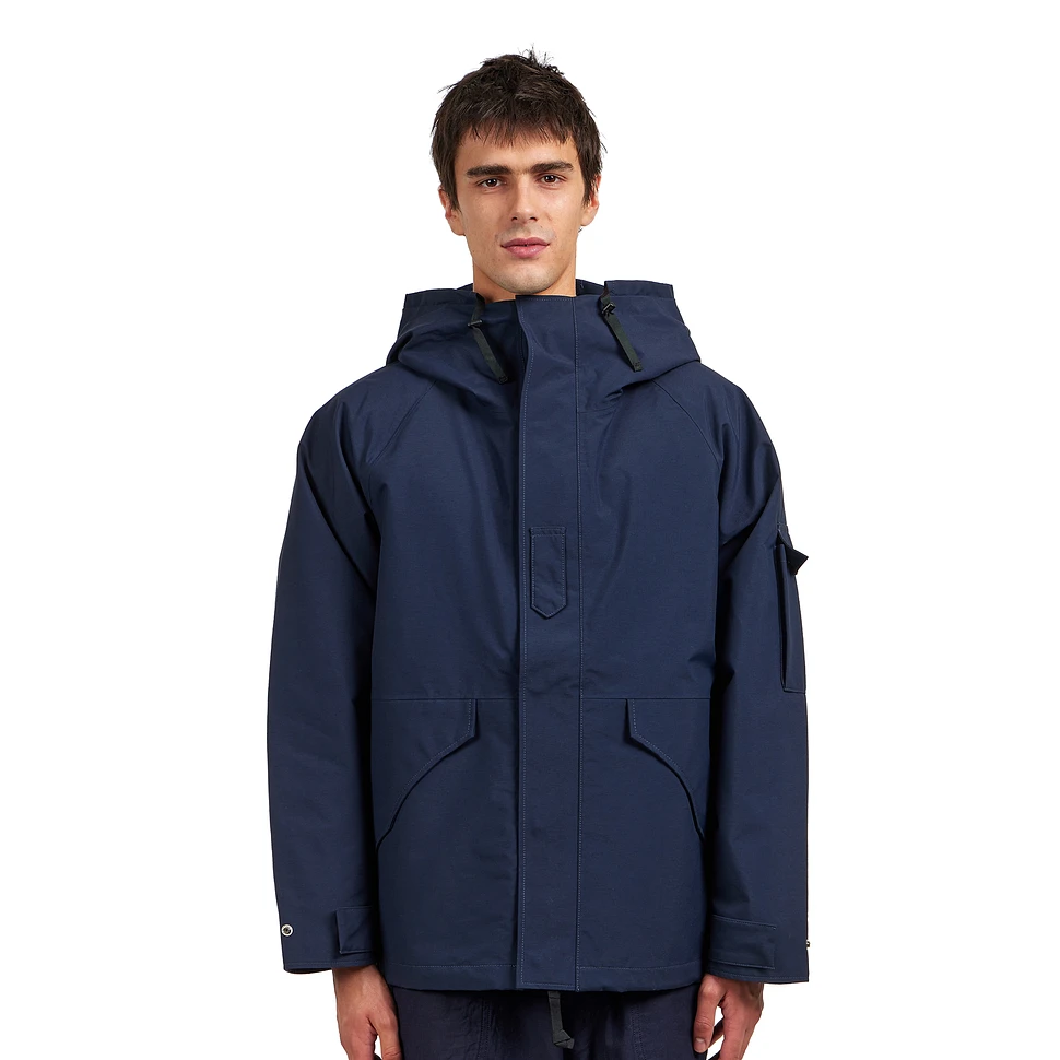 nanamica - 2L Nylon Gore-Tex Cruiser Jacket (Navy) | HHV