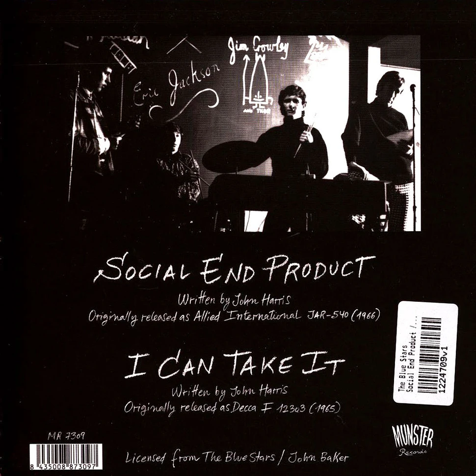 The Blue Stars - Social End Product / I Can Take It