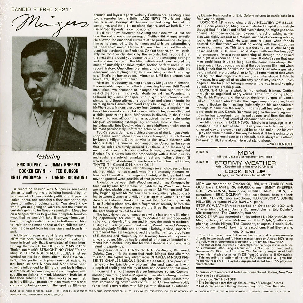 Charles Mingus - Mingus