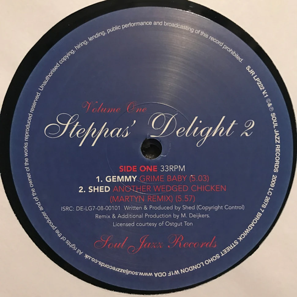 V.A. - Steppas' Delight 2 Volume 1