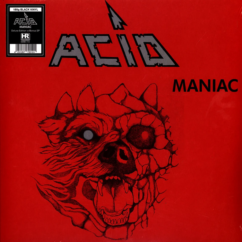 Acid - Maniac Black Vinyl Edition