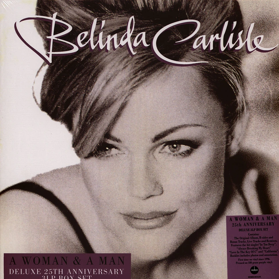 Belinda Carlisle - A Woman And A Man 25th Anniversary Purple Vinyl Edition