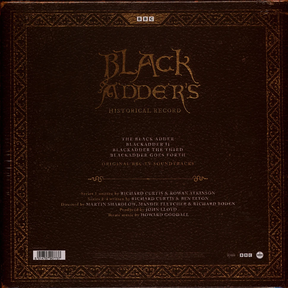 Blackadder - Blackadder's Historical Record 40th Anniversary Gold Vinyl Edition