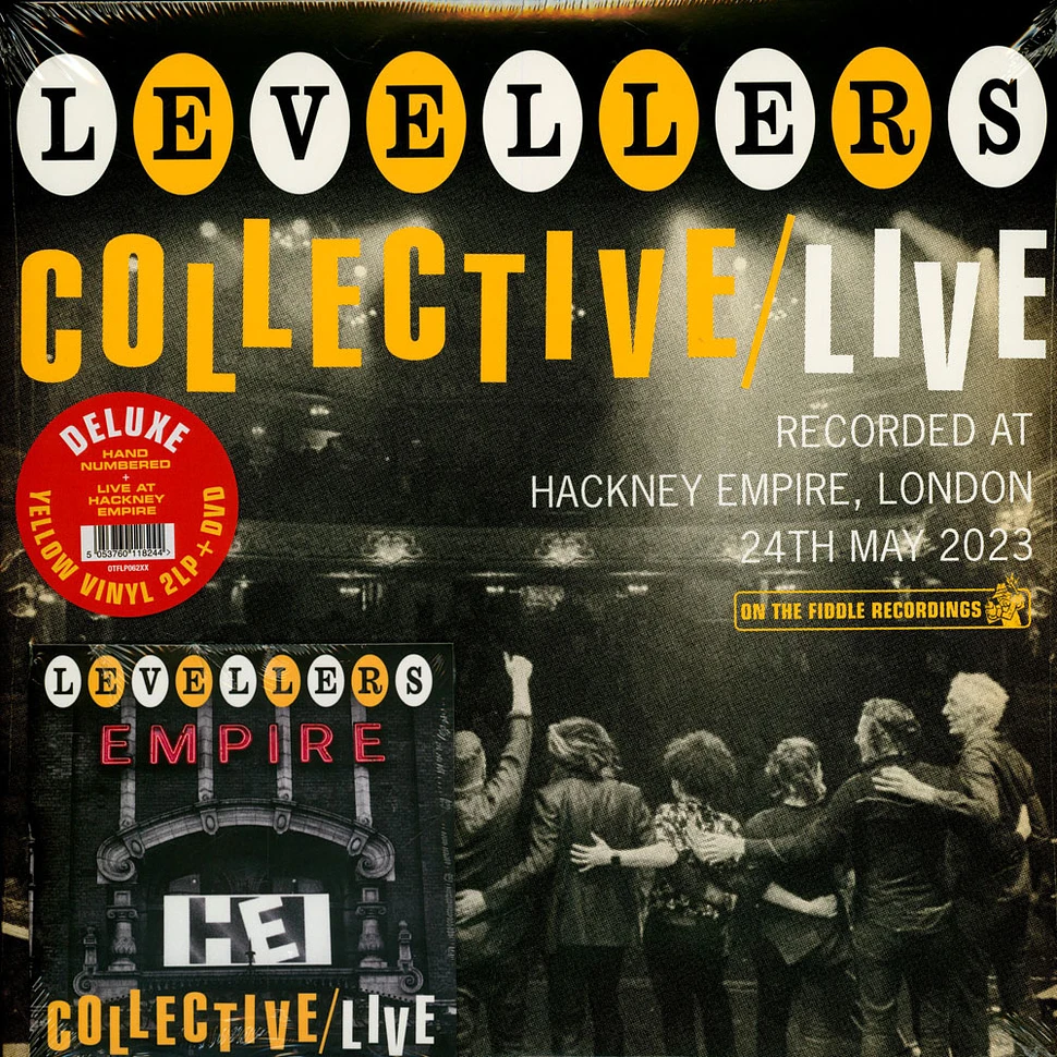 Levellers - Collective / Live Indies Yellow 2lp Vinyl Edition & Dvd