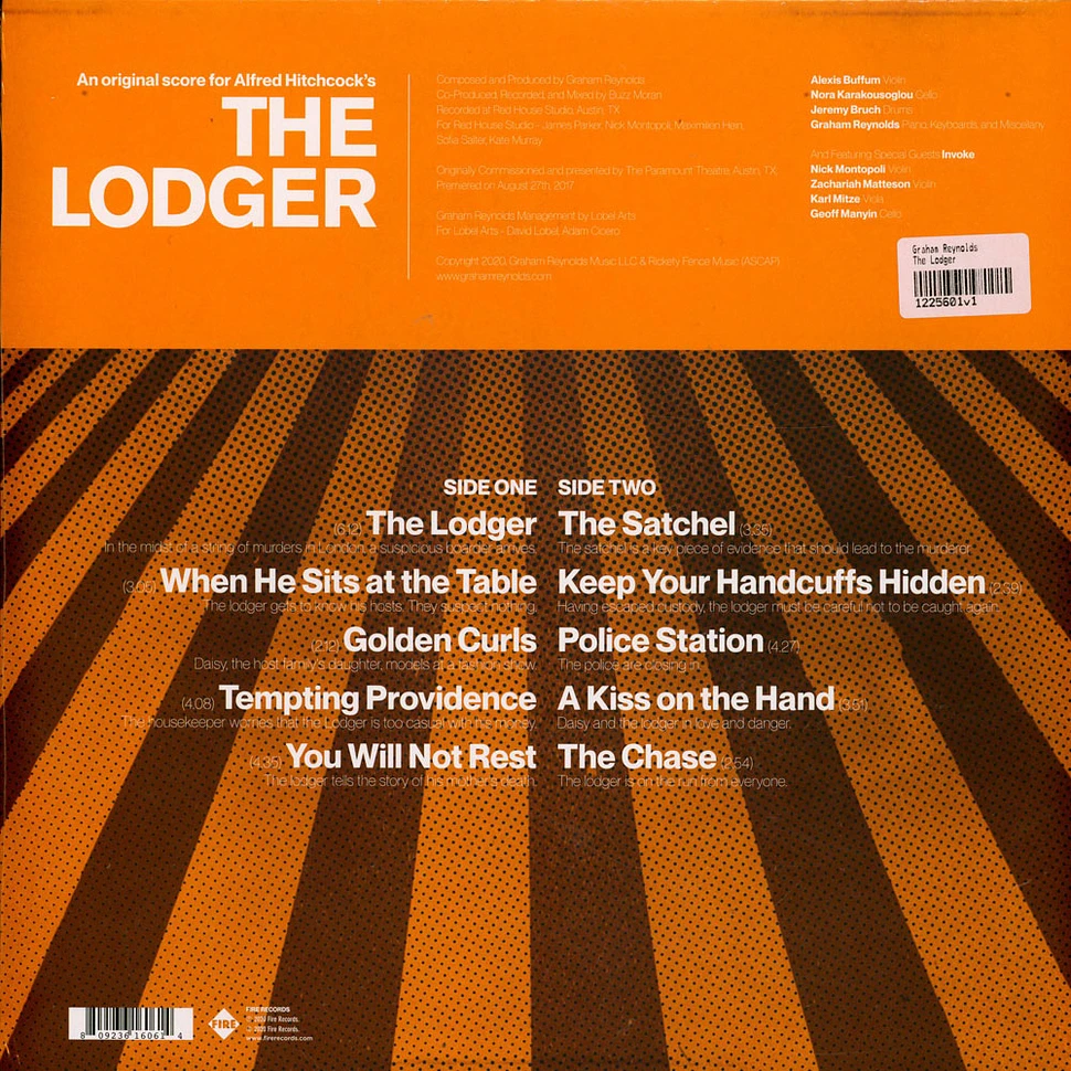 Graham Reynolds - The Lodger