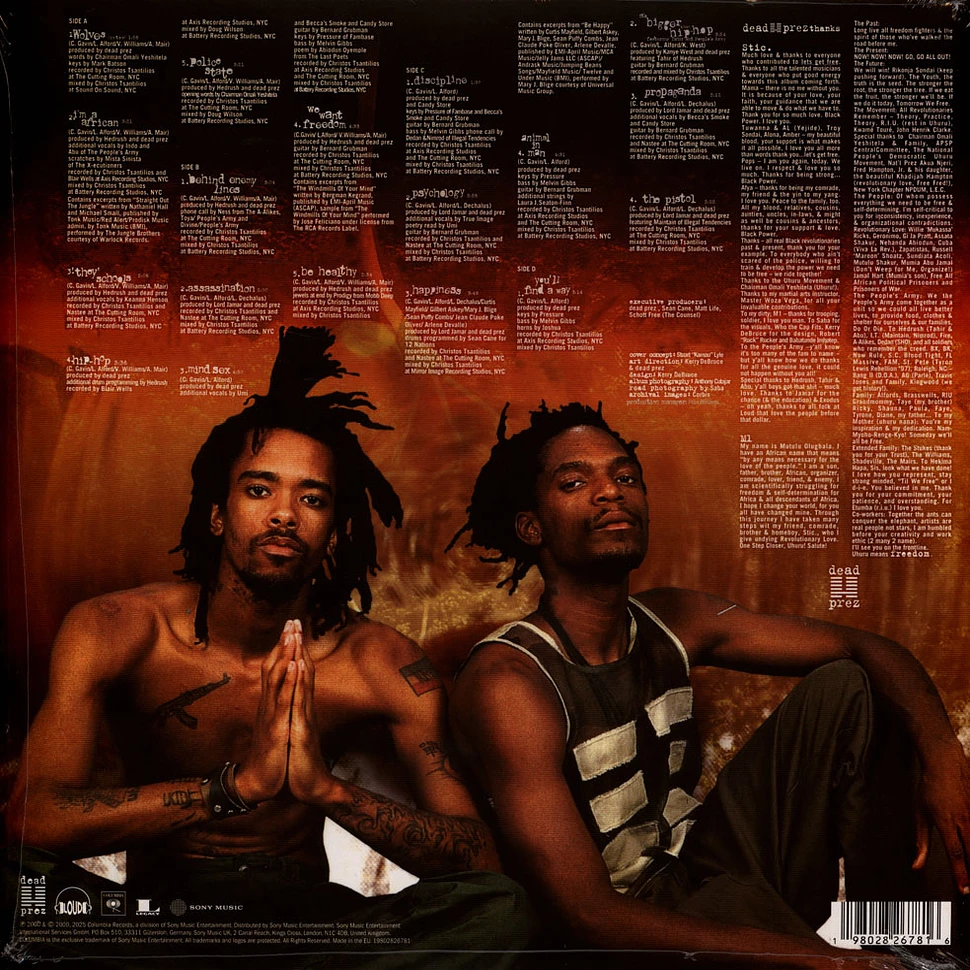 Dead Prez - Let's Get Free 25th Anniversary Edition
