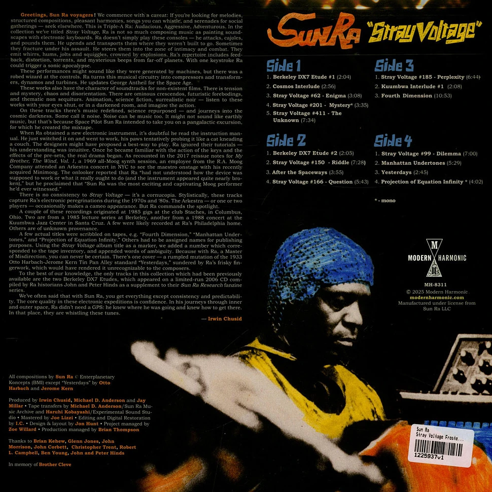 Sun Ra - Stray Voltage Frosted Record Store Day 2025 Orange Vinyl Edition