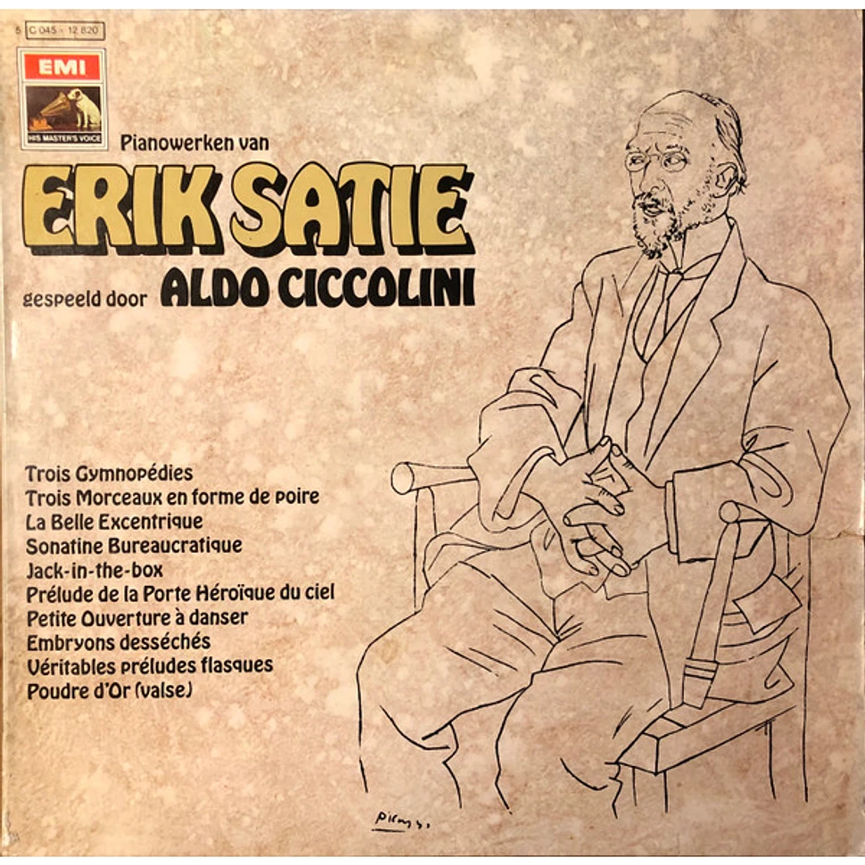 Erik Satie - Aldo Ciccolini - Pianowerken Van Erik Satie Gespeeld Door Aldo Ciccolini