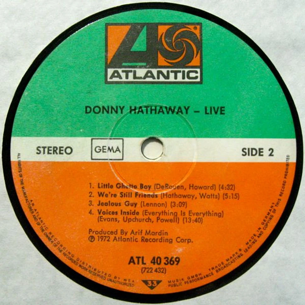 Donny Hathaway - Live