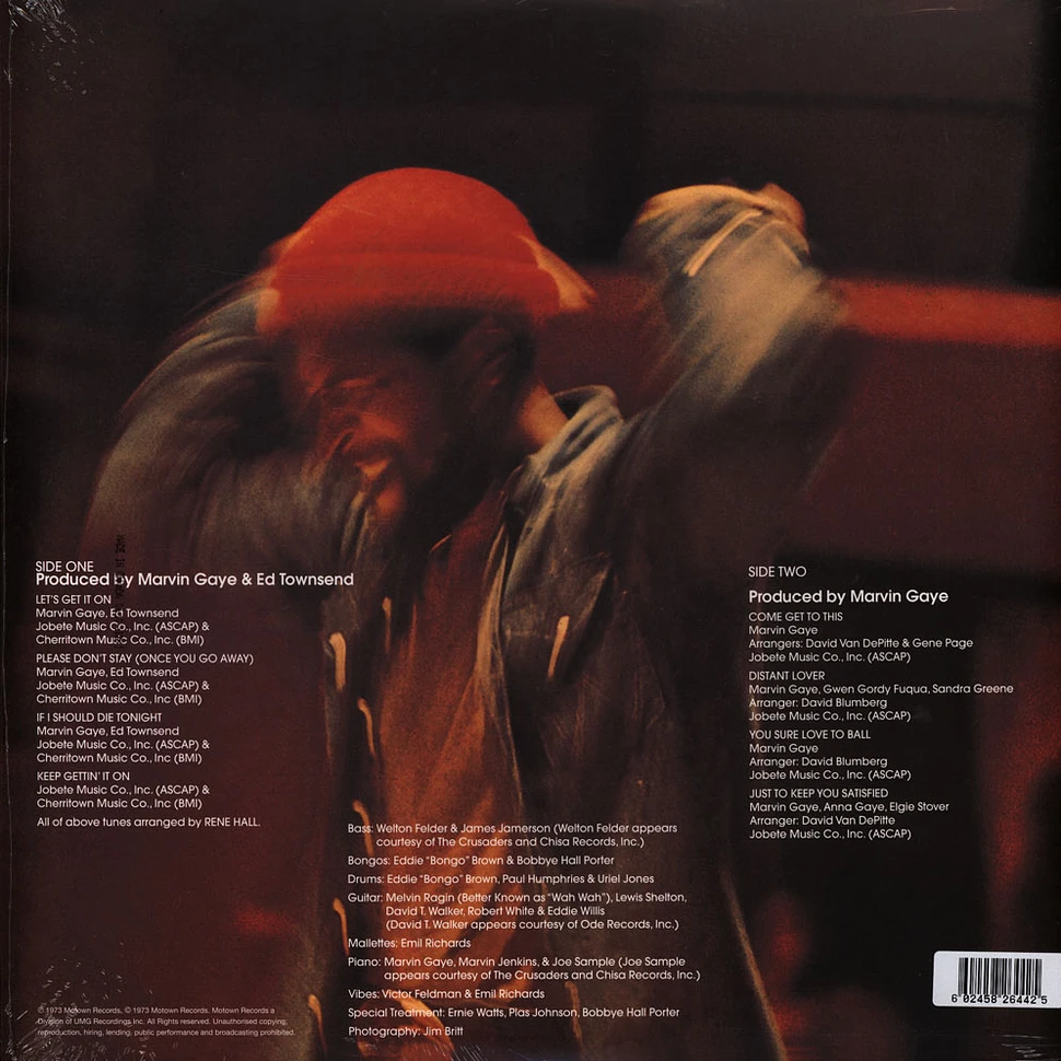 Marvin Gaye - Let's Get It On Red Vinyl Edtion