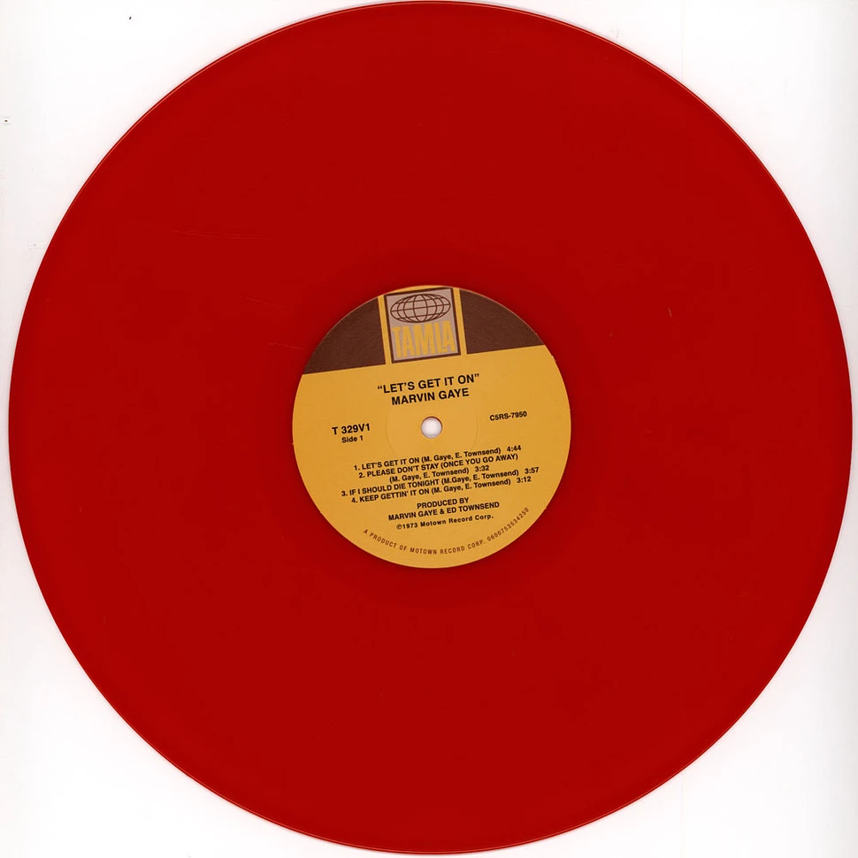 Marvin Gaye - Let's Get It On Red Vinyl Edtion