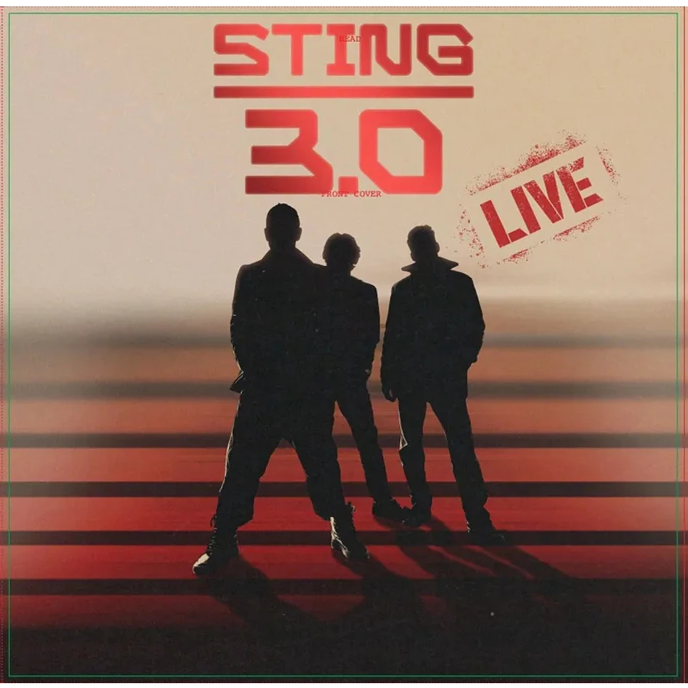 STING 直筆サイン 3.0 LIVE LP レコード Sting - 3.0 Live - Vinyl LP - 2025 - CZ - Original | HHV