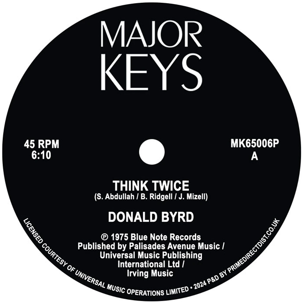 Donald Byrd - Think Twice / Where Are We Going?