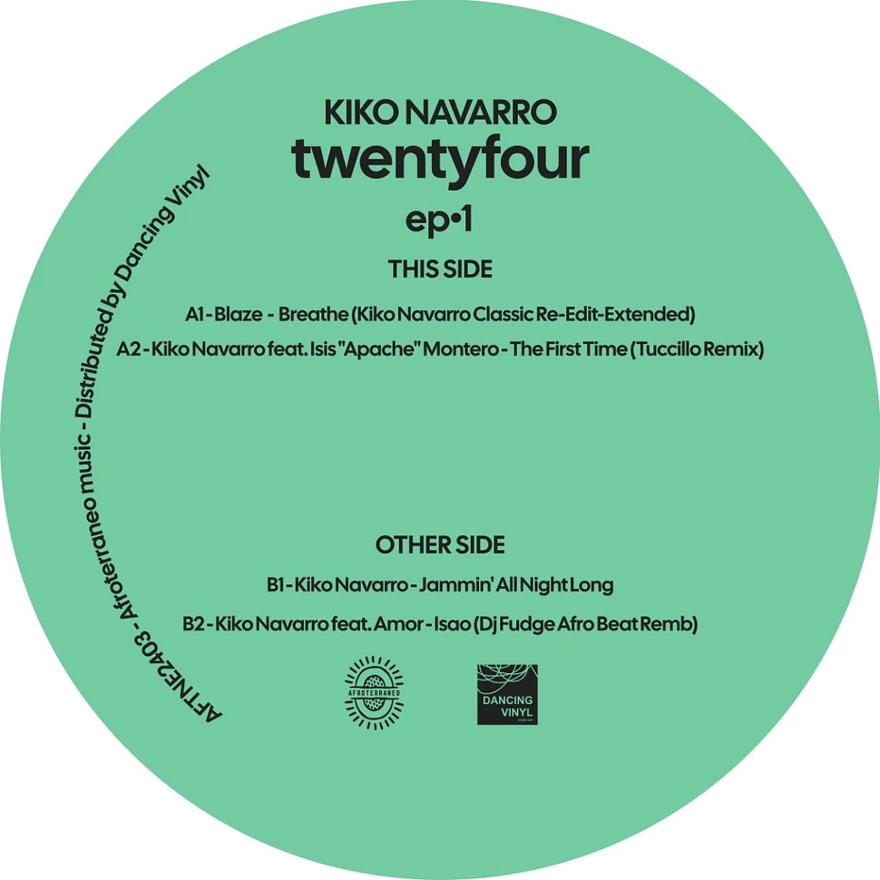 Kiko Navarro - Twentyfour EP