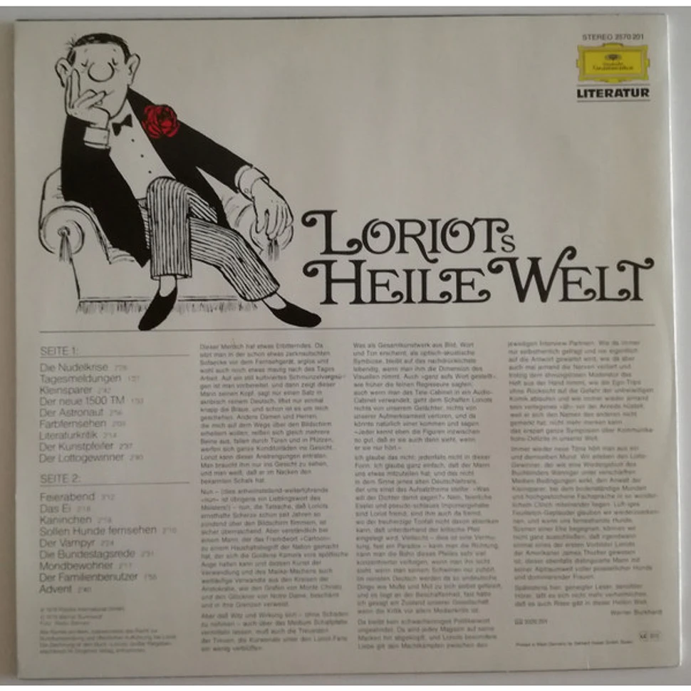 Loriot - Loriots Heile Welt