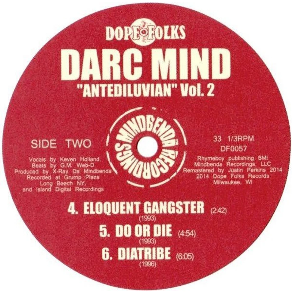 Darc Mind - Antediluvian Vol. 2