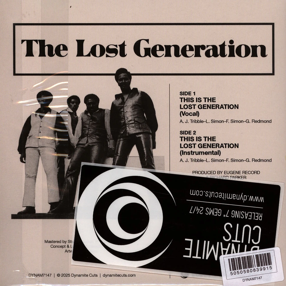The Lost Generation - This Is The Lost Generation
