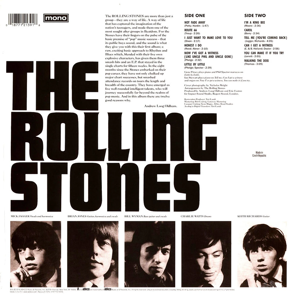 The Rolling Stones - England's Newest Hit Makers Vinyl Edition