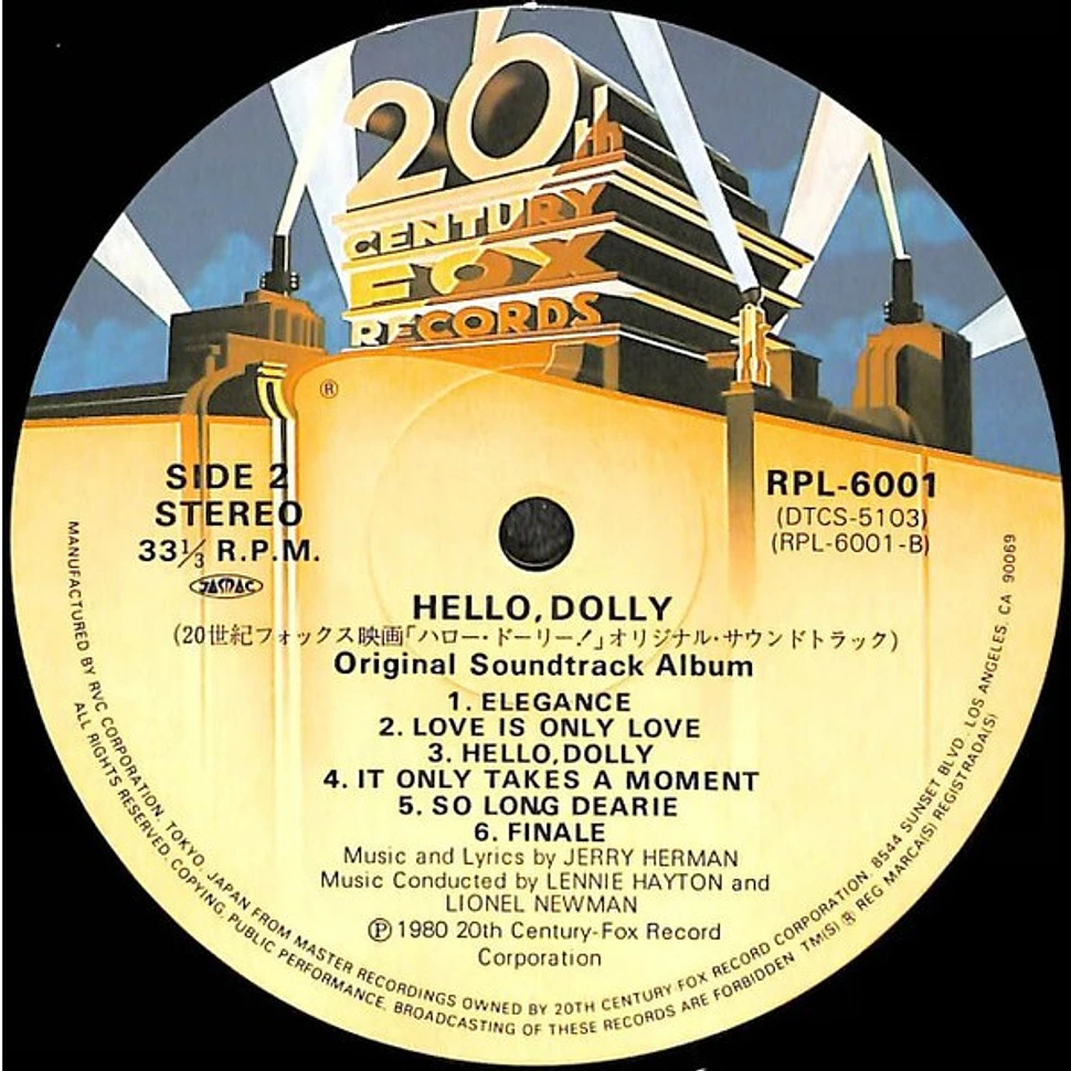 Barbra Streisand - Hello Dolly! (Original Motion Picture Soundtrack Album)