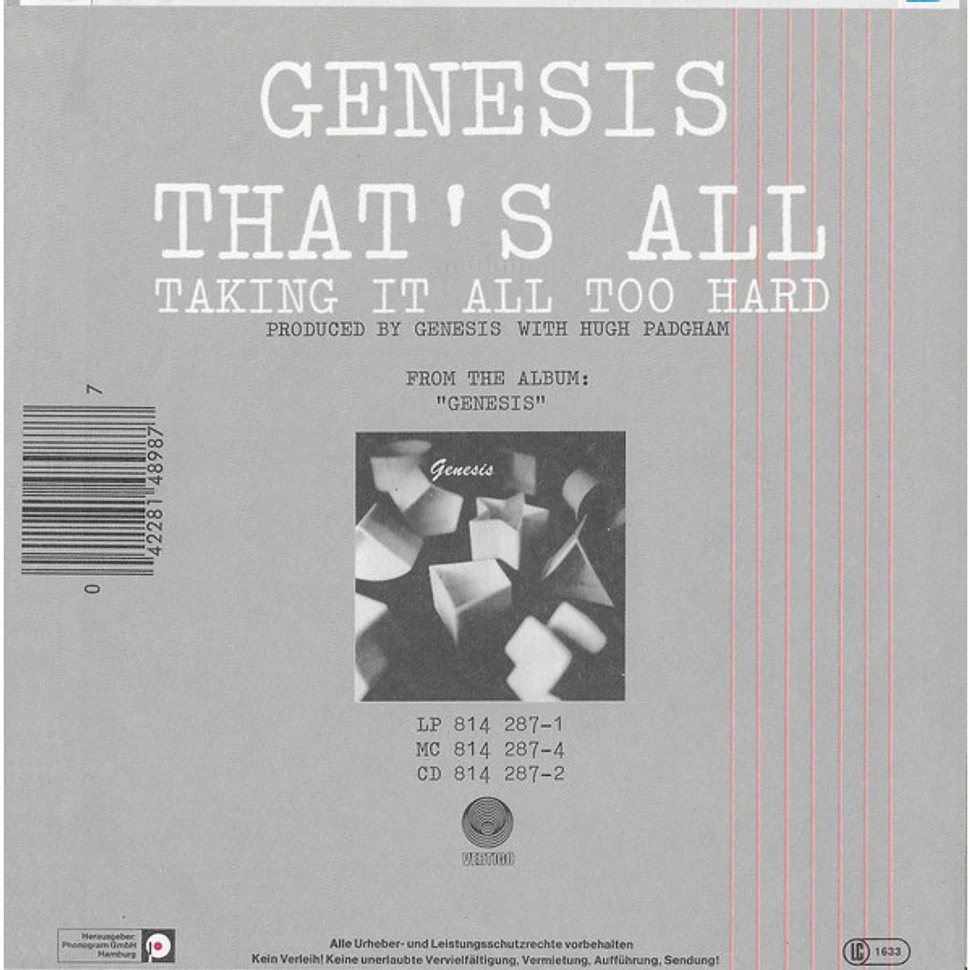 Genesis - That's All