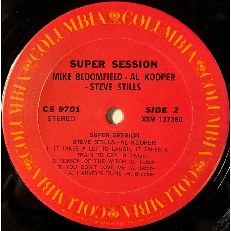 Mike Bloomfield / Al Kooper / Stephen Stills - Super Session