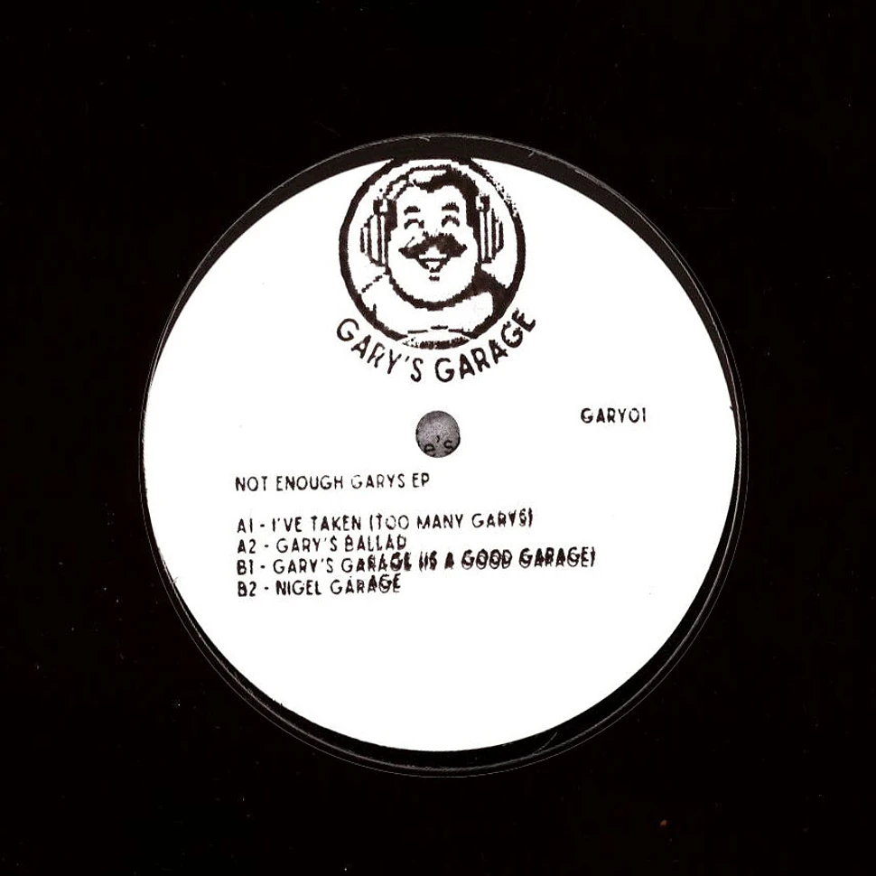 Unknown Artist - Not Enough Gary's EP