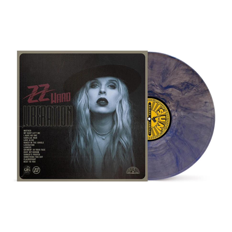 ZZ Ward - Liberation Psychedelic Waves Colored Vinyl Edition