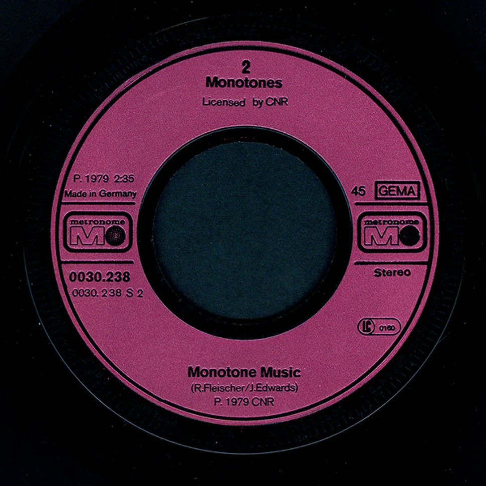 The Monotones - Mono