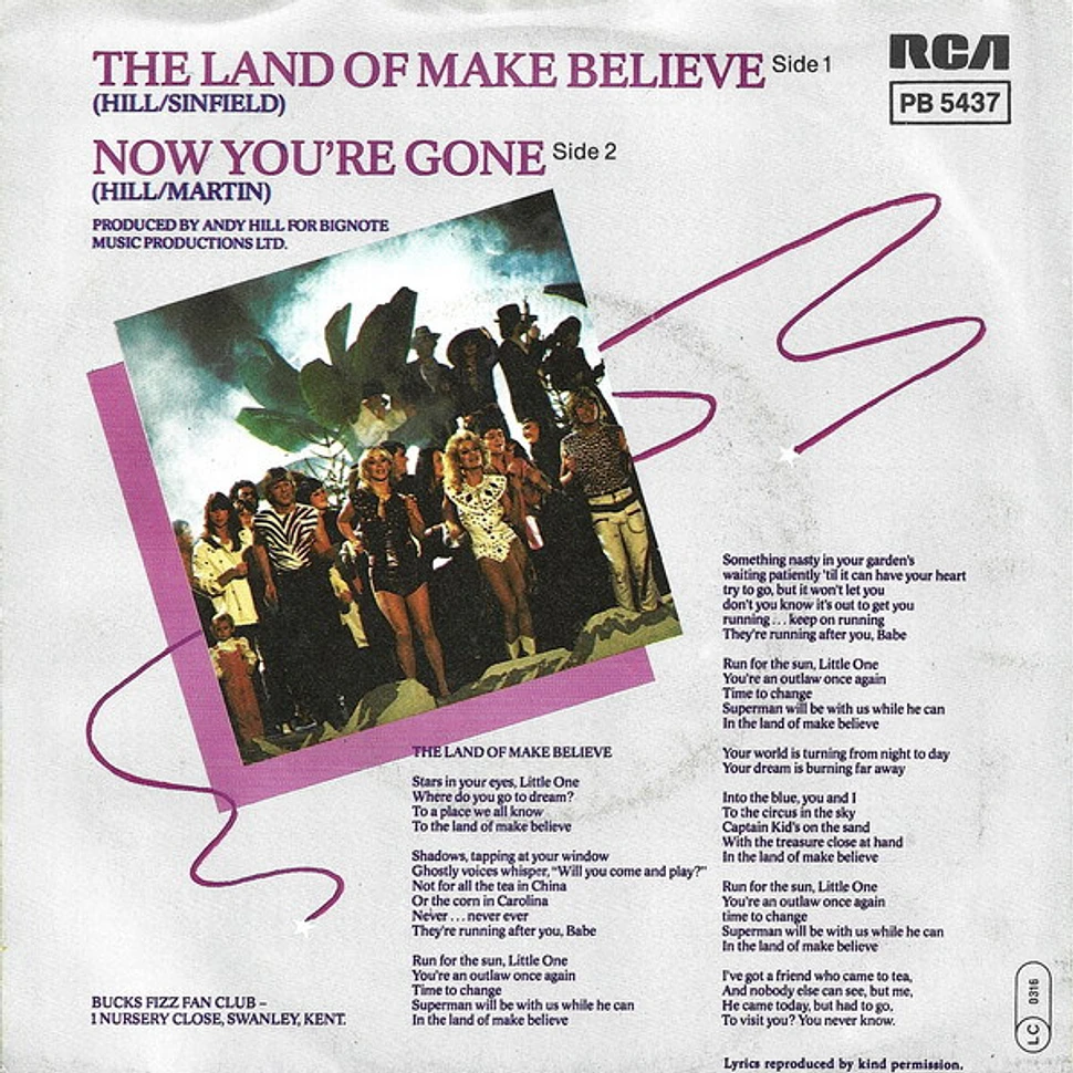 Bucks Fizz - The Land Of Make Believe