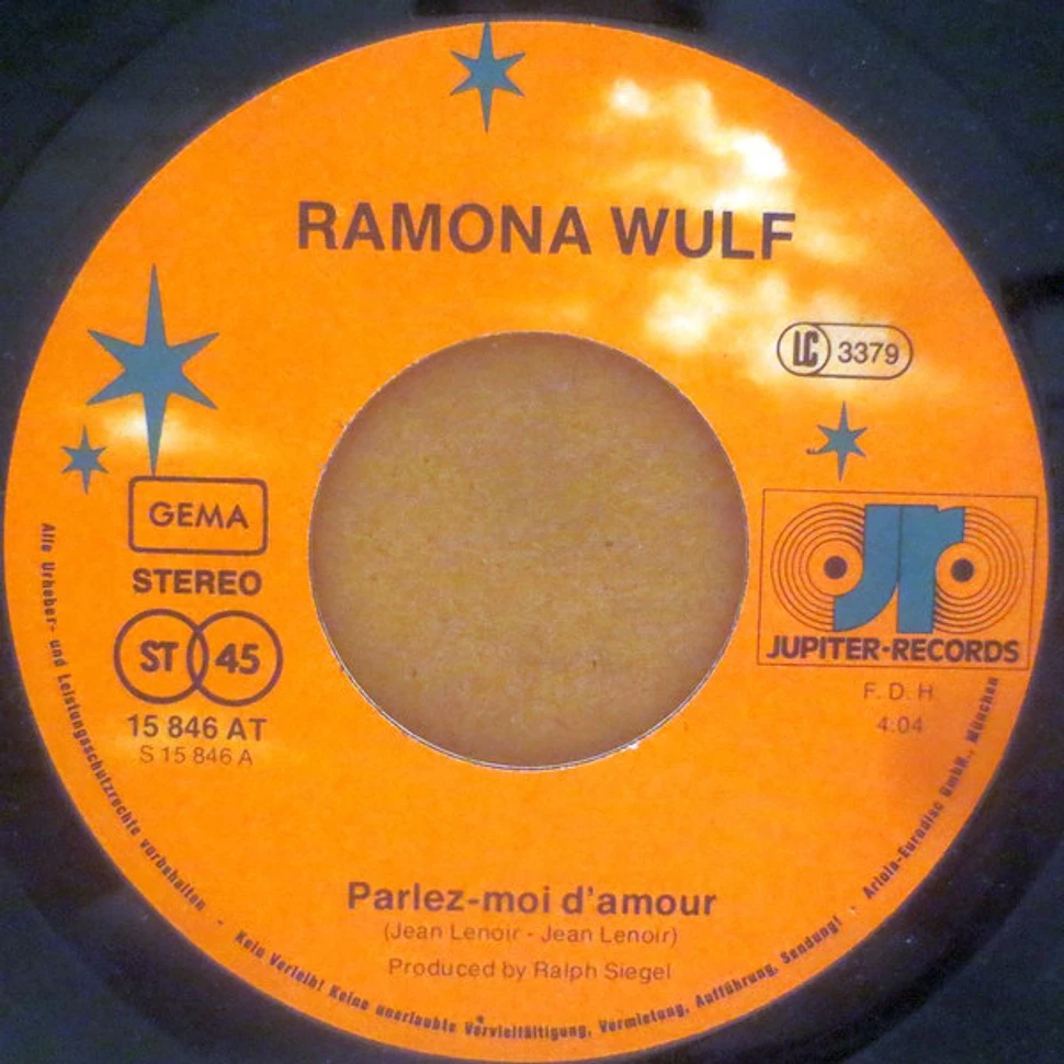 Ramona Wulf - Parlez-Moi D'Amour / I'll Never Marry In The Summertime