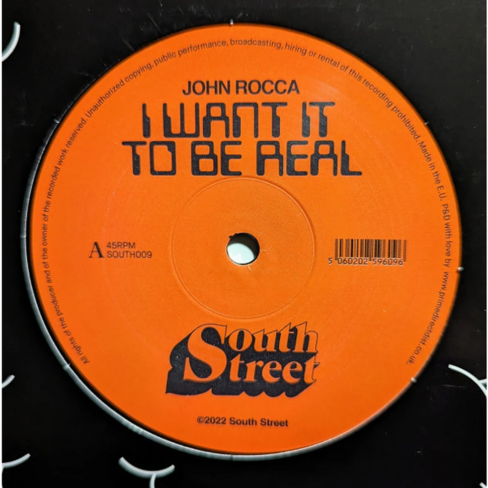 John Rocca - I Want It To Be Real