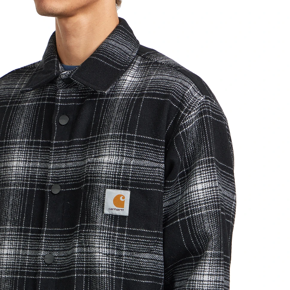 Carhartt WIP - Brennan Shirt Jac (Brennan Check / Black / Wax) | HHV