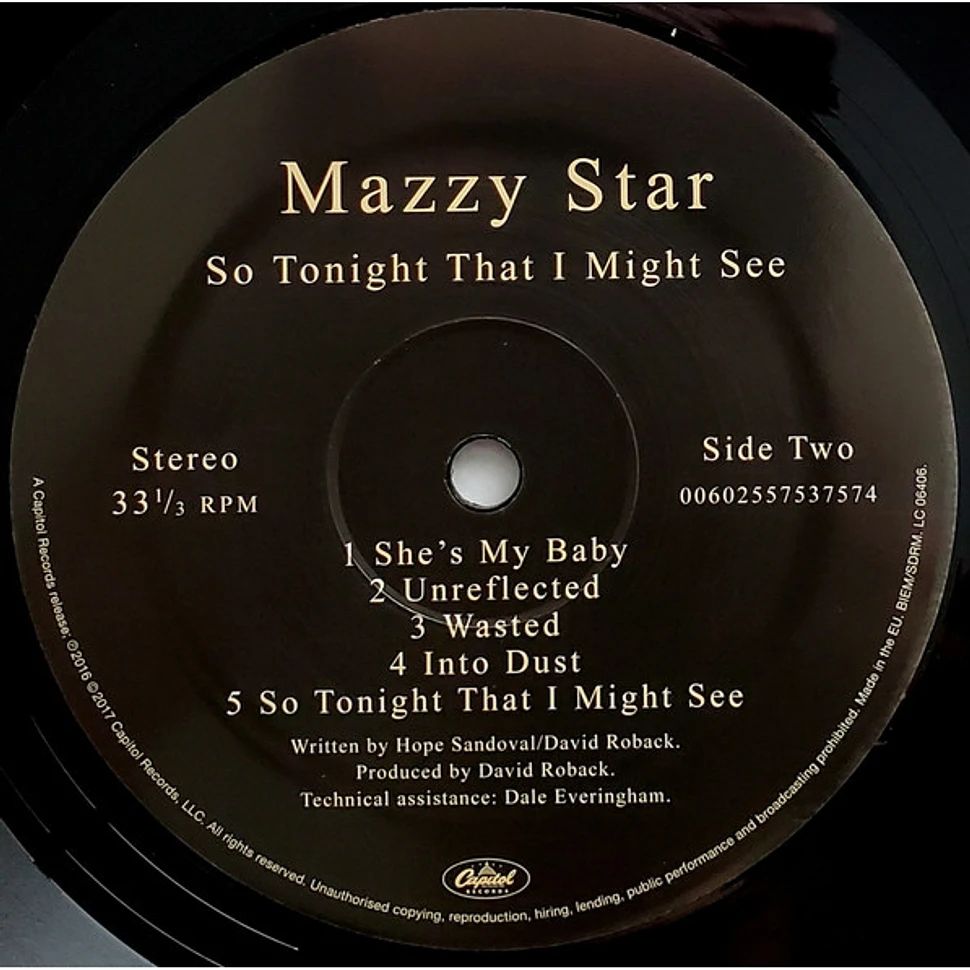 Mazzy Star - So Tonight That I Might See