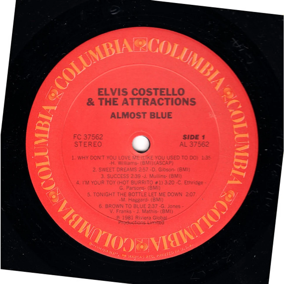 Elvis Costello & The Attractions - Almost Blue